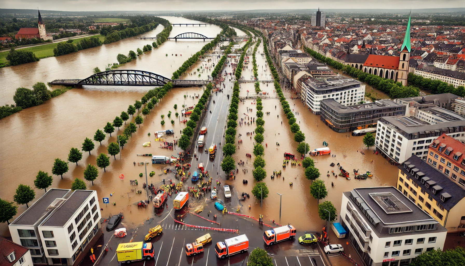 Hochwasser Ludwigshafen