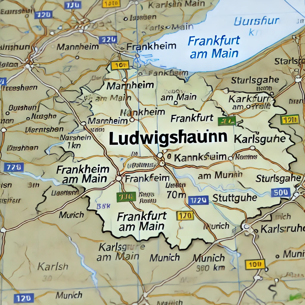 Ludwigshafen Entfernung