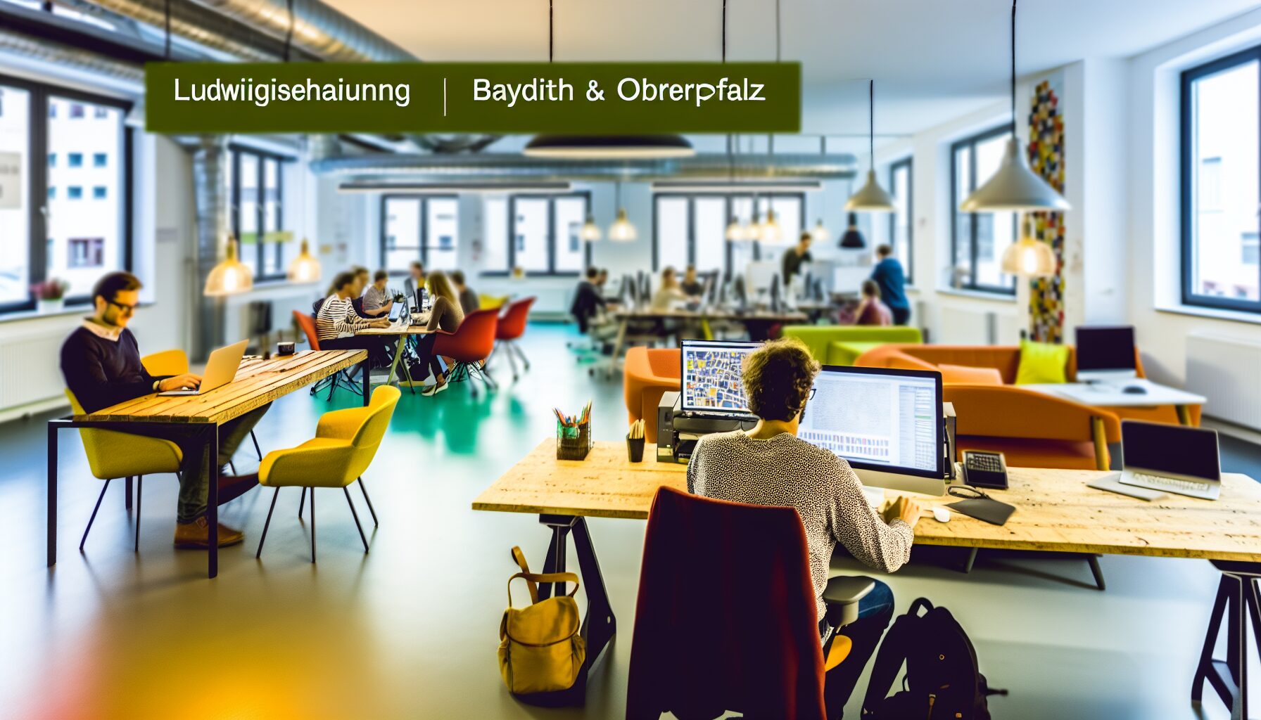 Was die Coworking Spaces in Ludwigshafen, Bayreuth und Weiden/Oberpfalz so besonders macht.