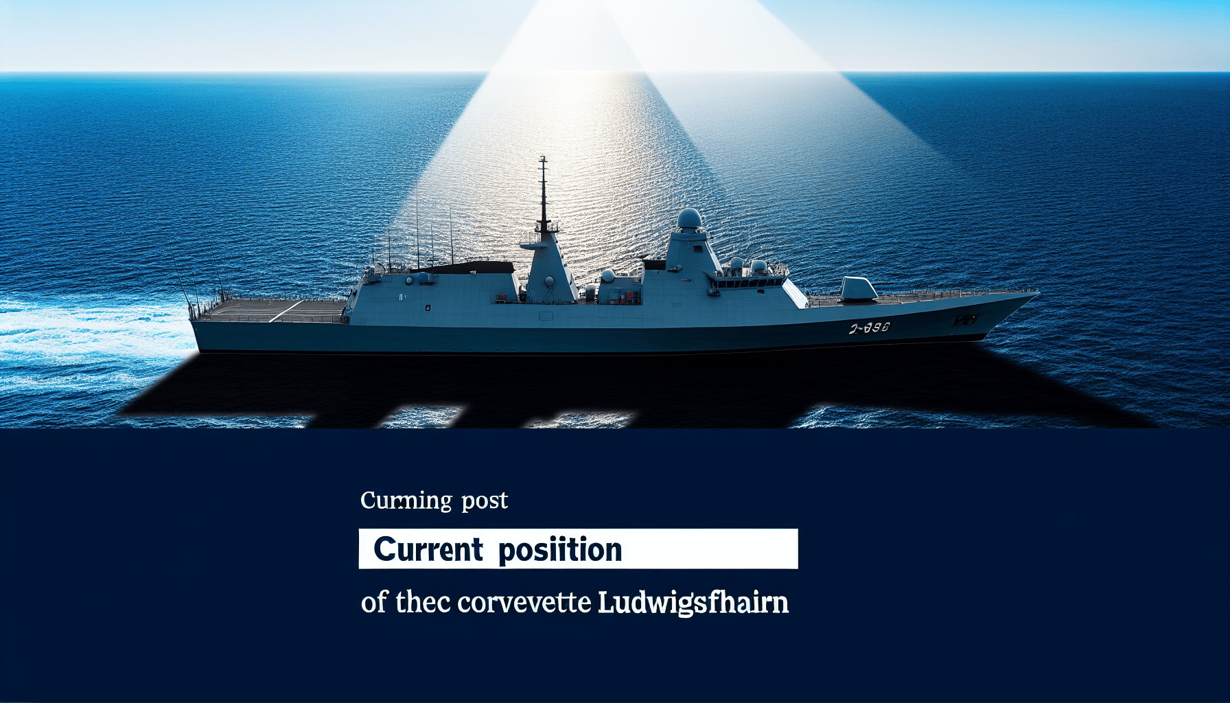 Die geheime Lage von Korvette Ludwigshafen: Aktuelle Position und ihre Bedeutung