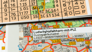 Entdecke Ludwigshafen: Ein Blick auf die Stadtkarte und ihre Postleitzahlen